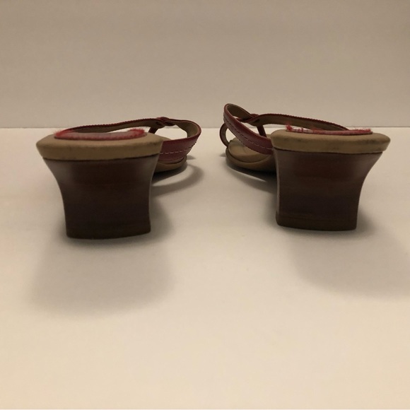 Vintage Nicole wood-look heel sandal - Picture 3 of 6